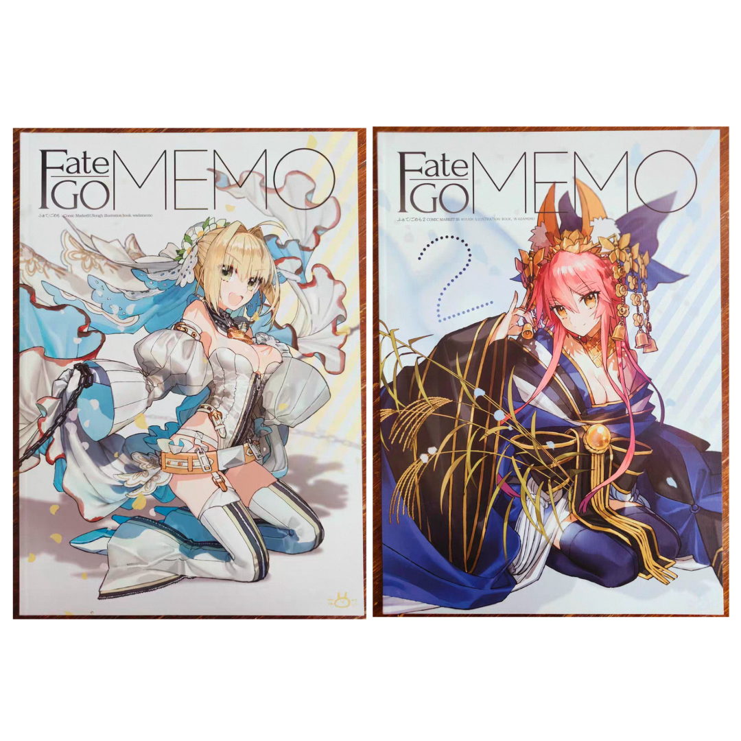 Anime Merchandise In Japanese - 1 book Fate/GOMEMO 1 & 2