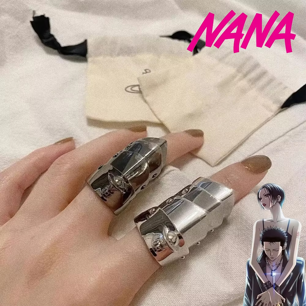 Nana Anime Merchandise - Anime Oosaki Nana Cosplay Metal Ring