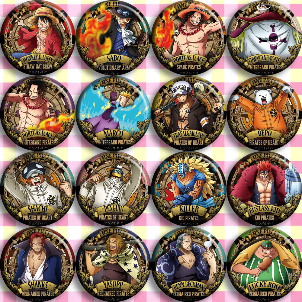 ONEPIECE Anime Badge C Style L - Anime Merchandise In Japanese 리뷰 및 가격