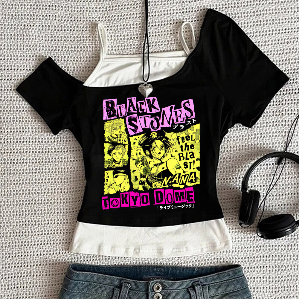 Y2k Nana Osaki Graphic T Shirt - Nana Anime Merchandise 리뷰 및 가격