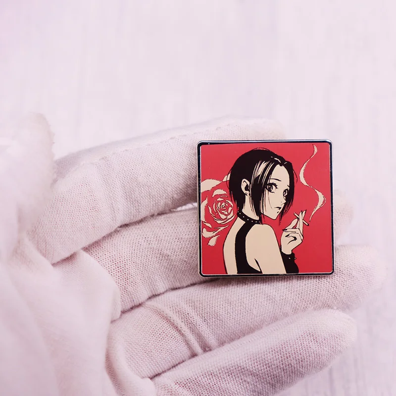 Nana Osaki Enamel Pin Ai Yazaw - Nana Anime Merchandise 리뷰 및 가격