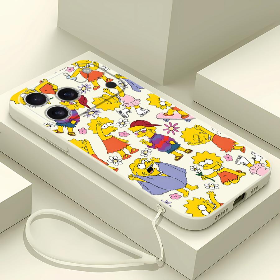 The Simpsons Lisa Case for App - Lanyard Anime Logo 리뷰 및 가격
