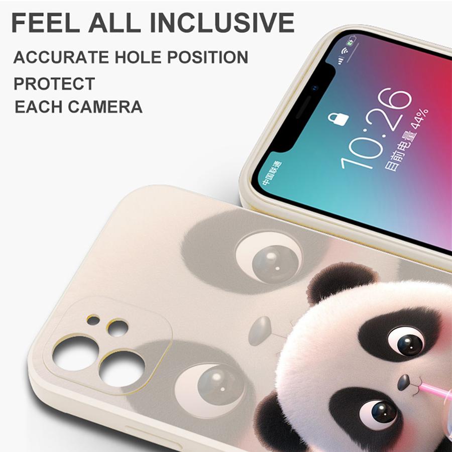 Cute Panda Phone Case for iPho - Lanyard Anime Logo 리뷰 및 가격