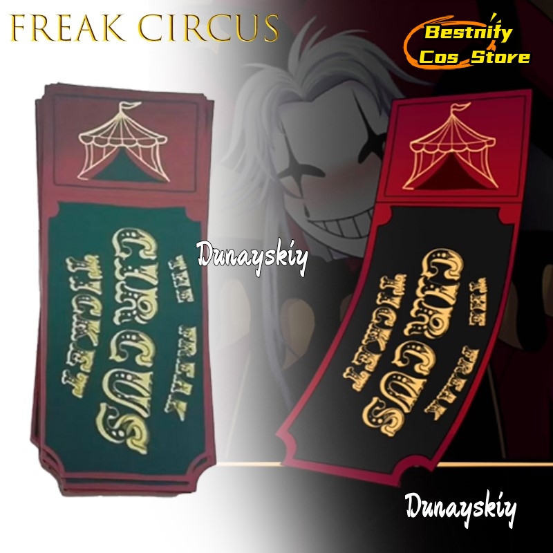 BFreak Circus Ticket Card Red  - Anime Merchandise In Japanese 리뷰 및 가격