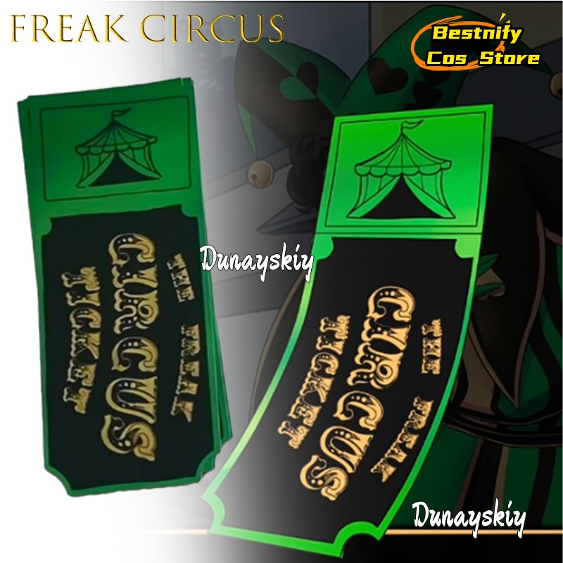 BFreak Circus Ticket Card Red  - Anime Merchandise In Japanese 리뷰 및 가격