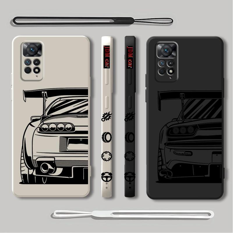 JDM Dream Car Phone Case for X - Lanyard Anime Logo 리뷰 및 가격