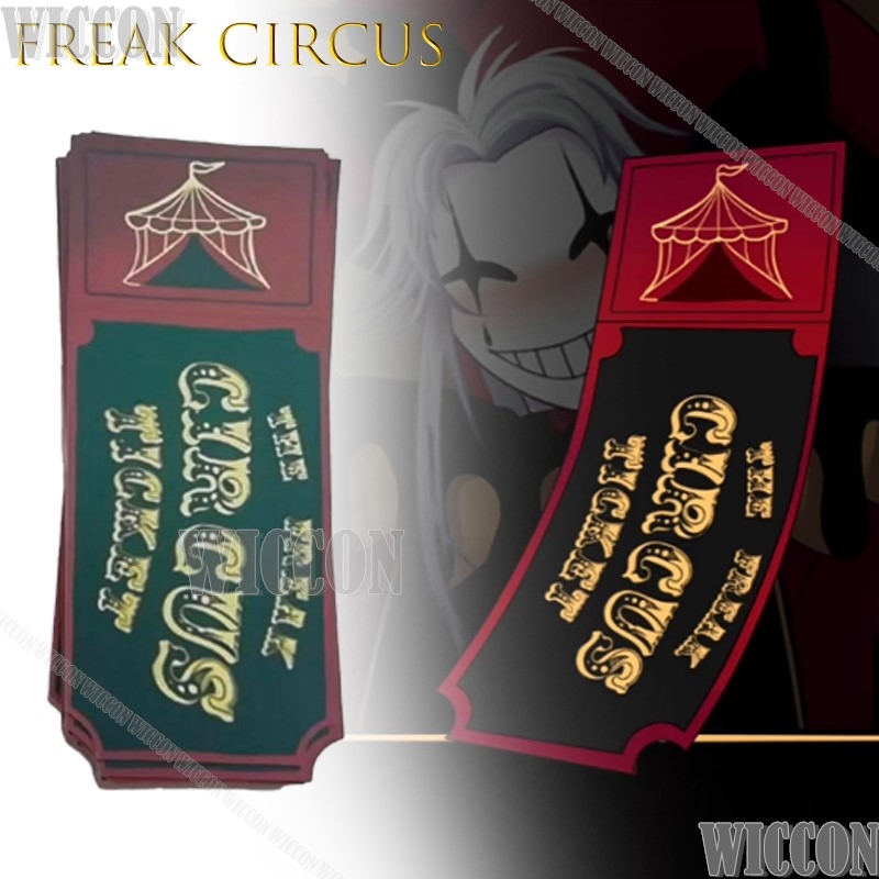 Freak Circus Ticket Card Red G - Anime Cosplay Merchandise 리뷰 및 가격