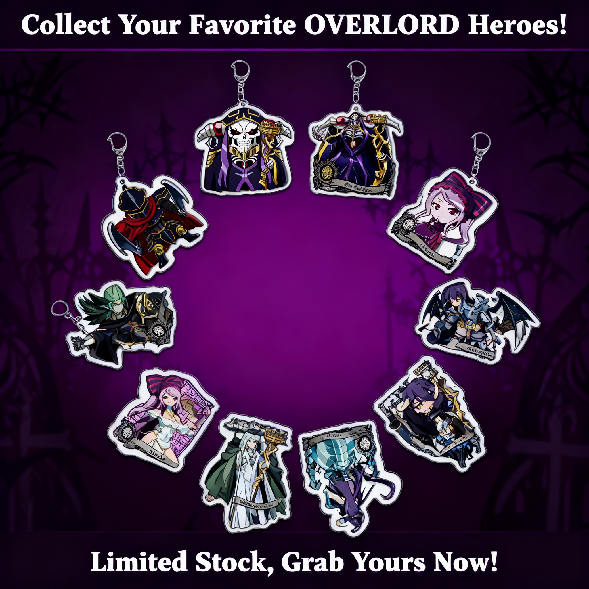 Overlord Albedo Anime Keychain - Overlord Anime Merchandise 리뷰 및 가격