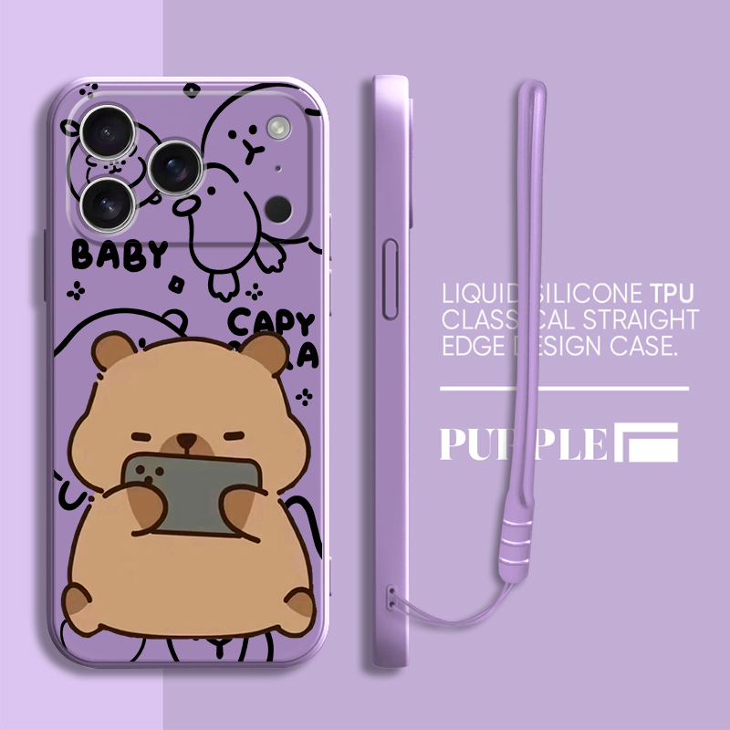 Phone Cover Case for Apple iPh - Lanyard Anime Logo 리뷰 및 가격