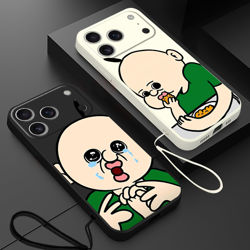 Soft Cover Phone Case for Appl - Lanyard Anime Logo 리뷰 및 가격