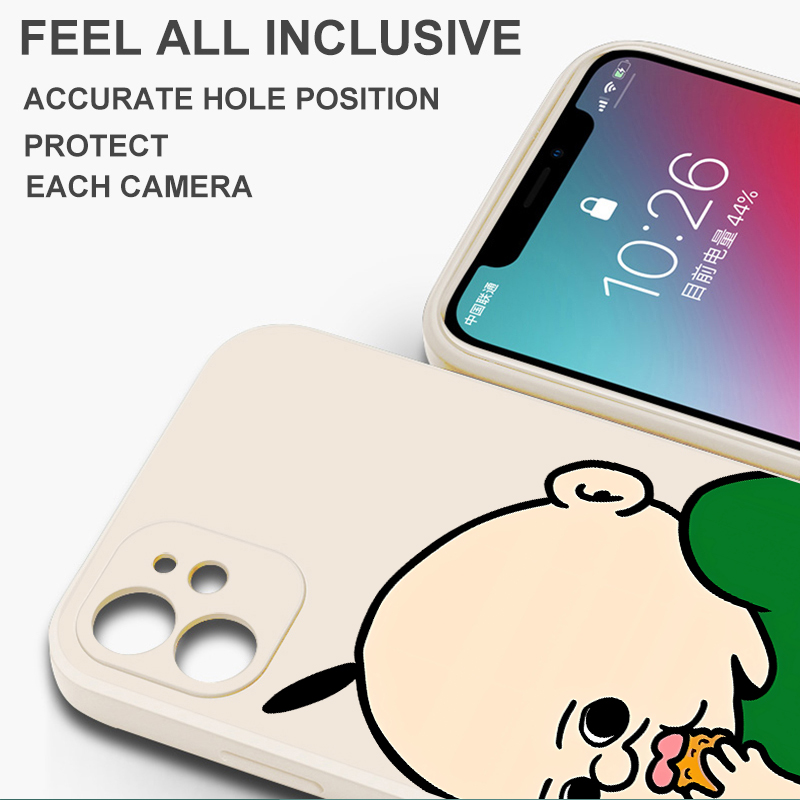 Soft Cover Phone Case for Appl - Lanyard Anime Logo 리뷰 및 가격