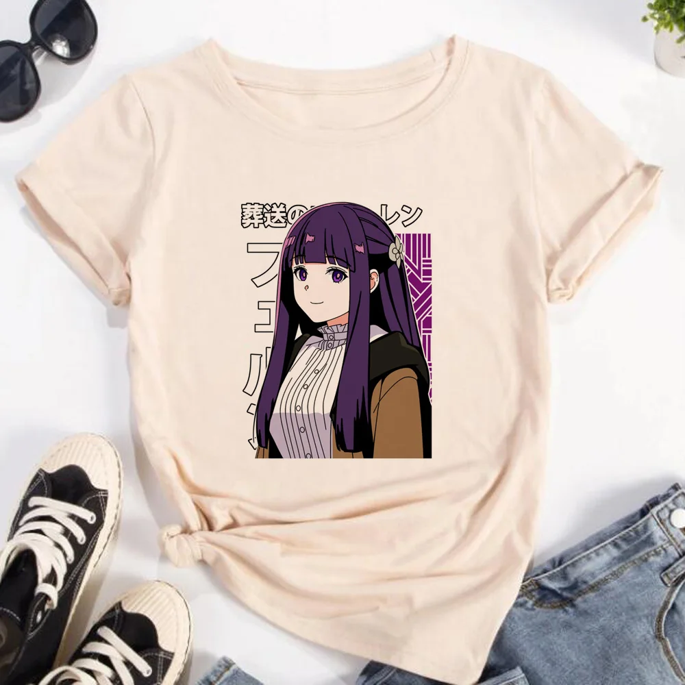 Frieren Tshirt Women Streetwea - Frieren Anime Merchandise 리뷰 및 가격